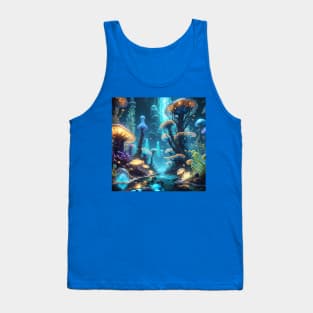 Amoebas landscape Tank Top